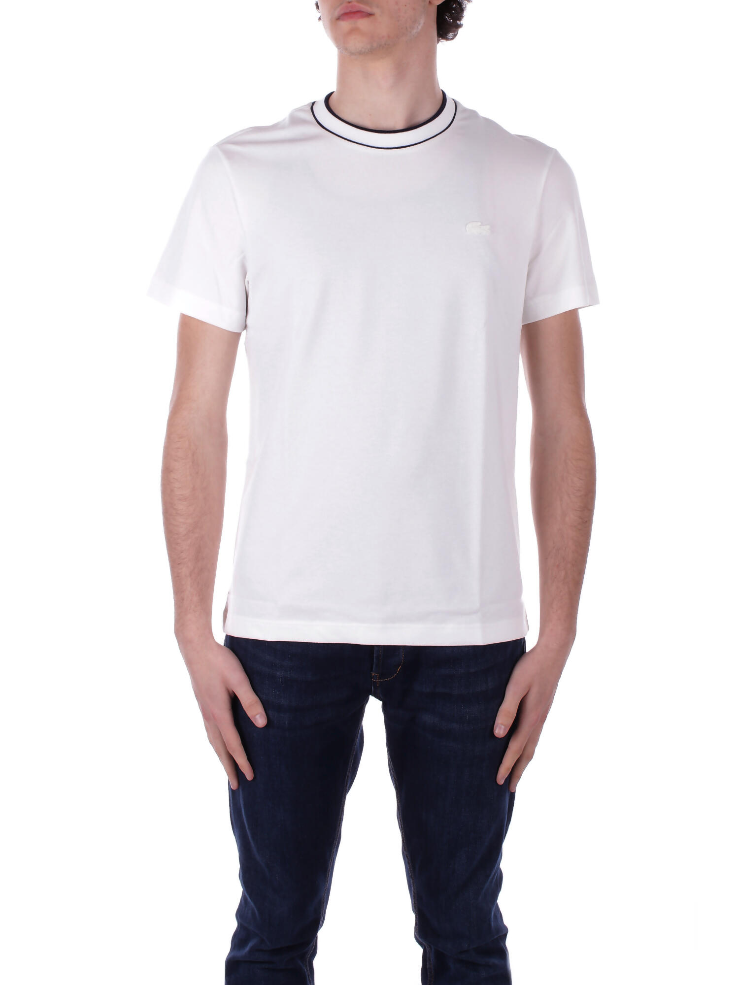 Lacoste T-shirts and Polos Cream