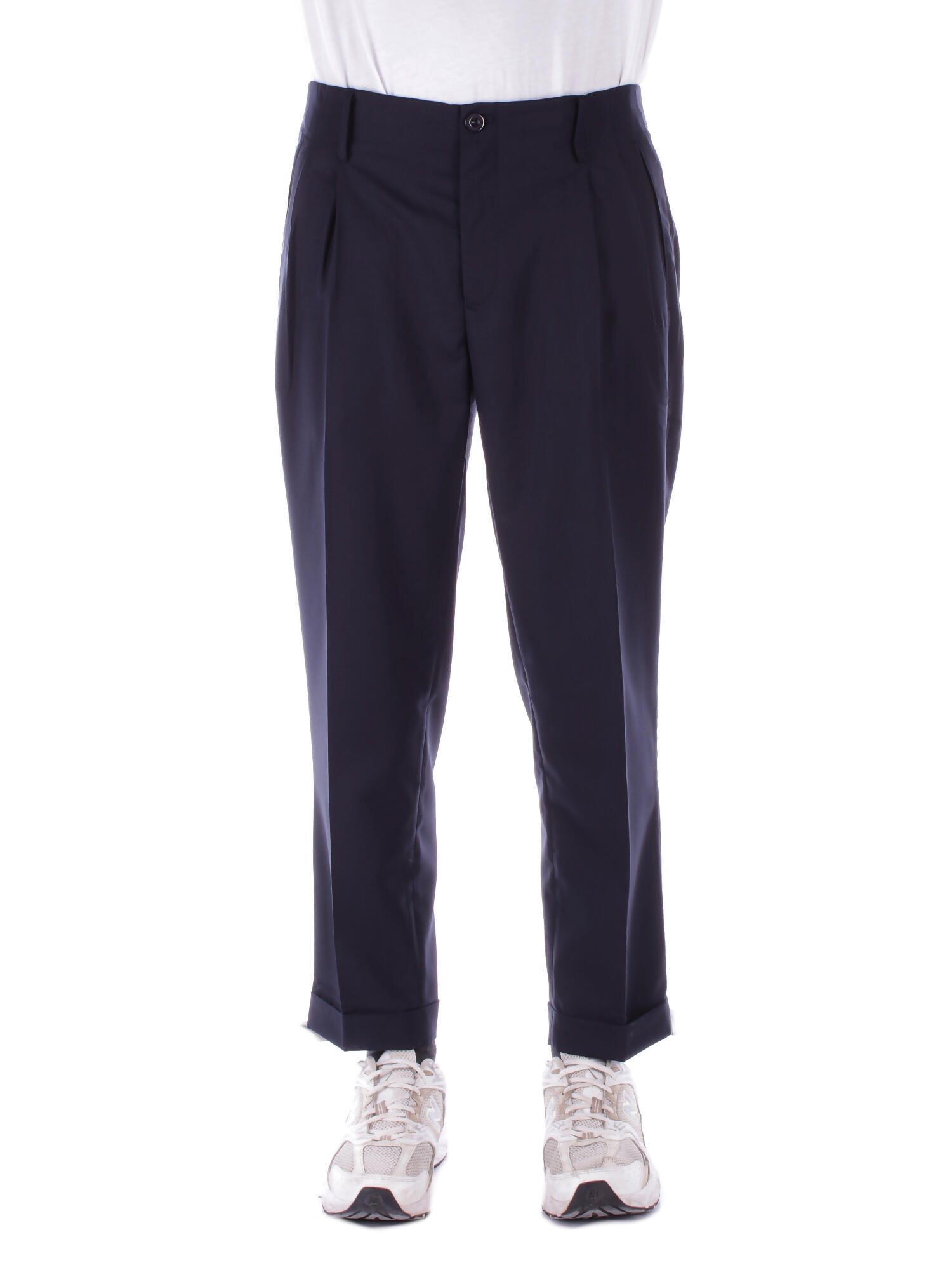 John Richmond Trousers In Zaffiro Blu