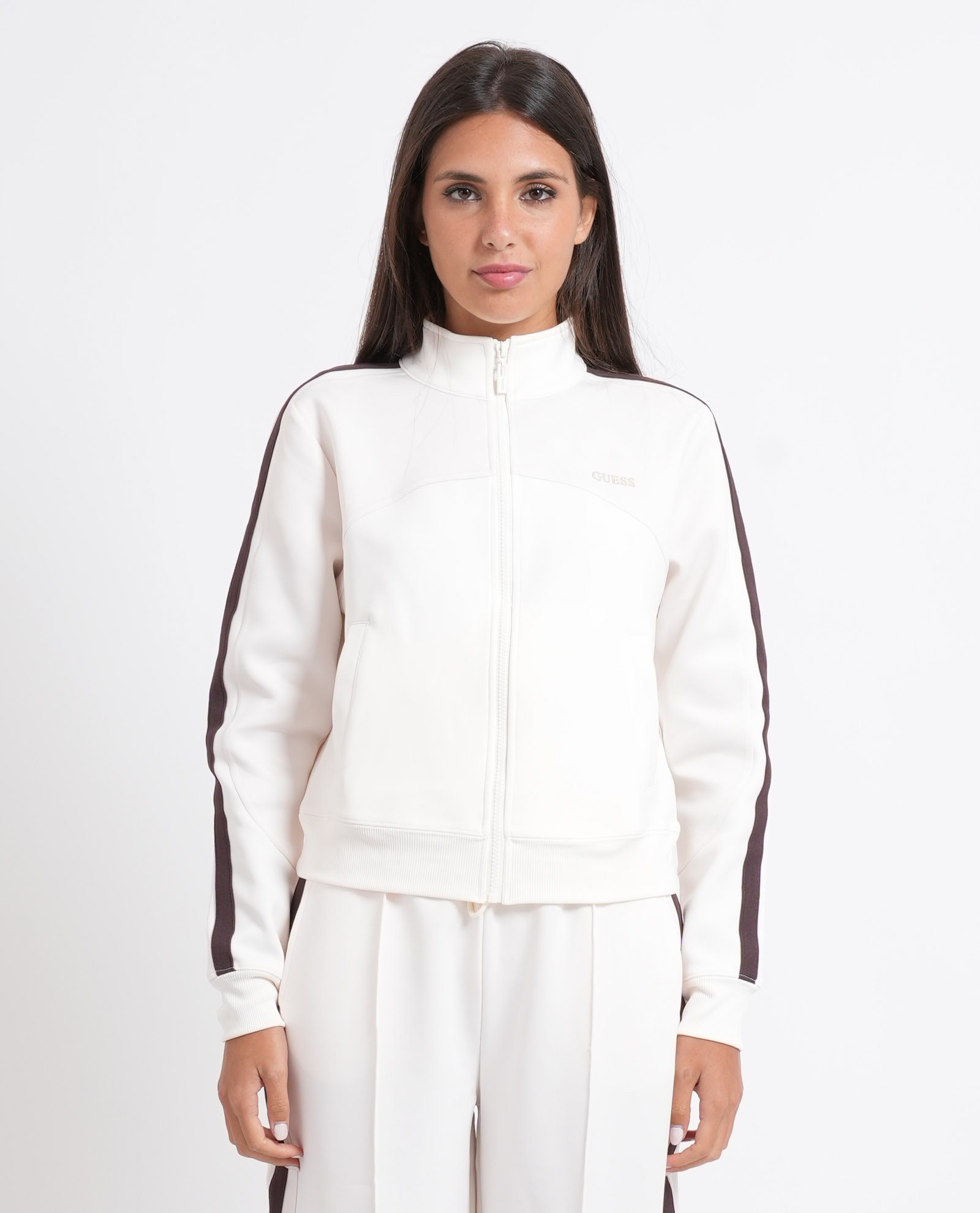 Guess Sweaters In Bianco Neutri