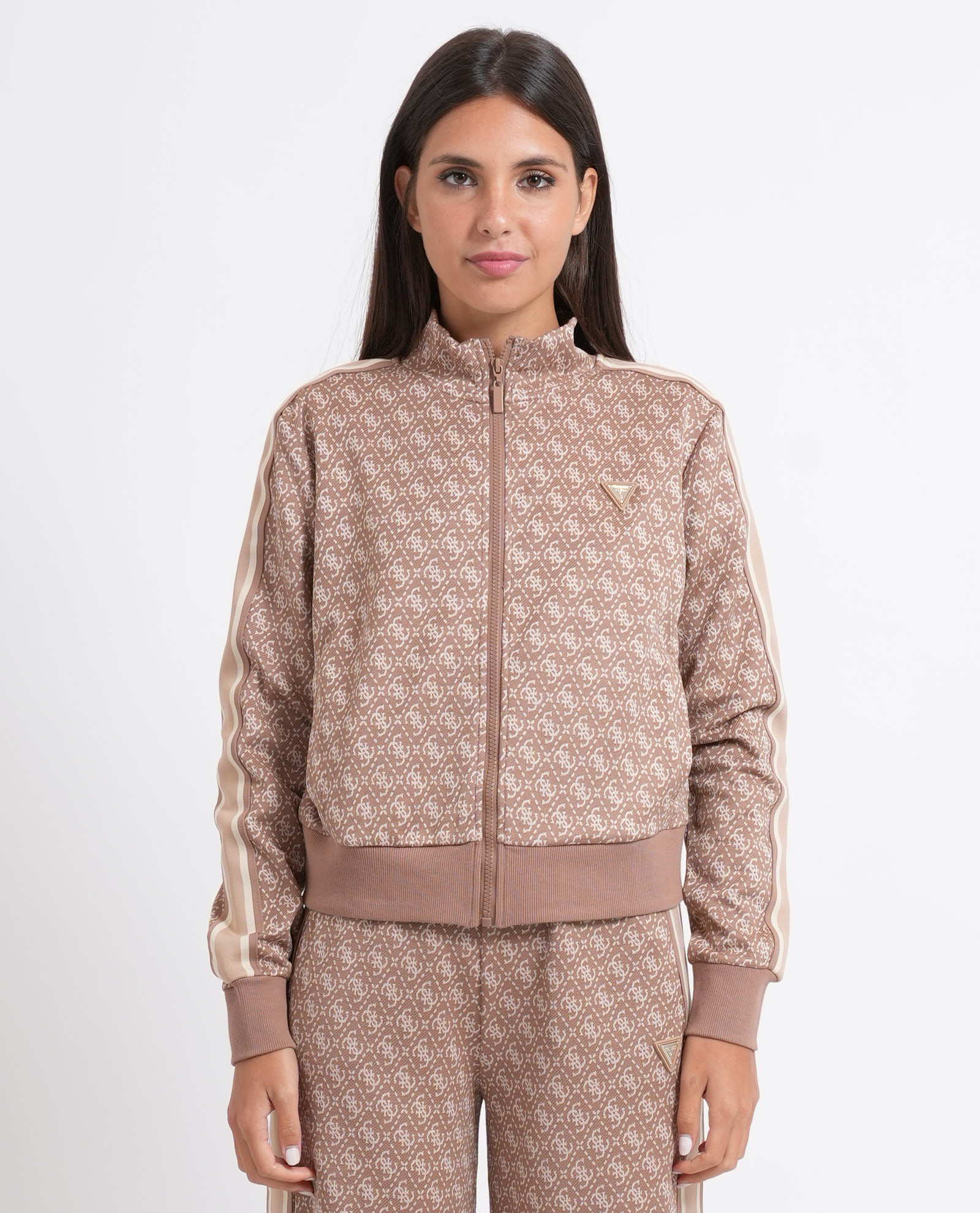 Guess Sweaters In Beige Chari