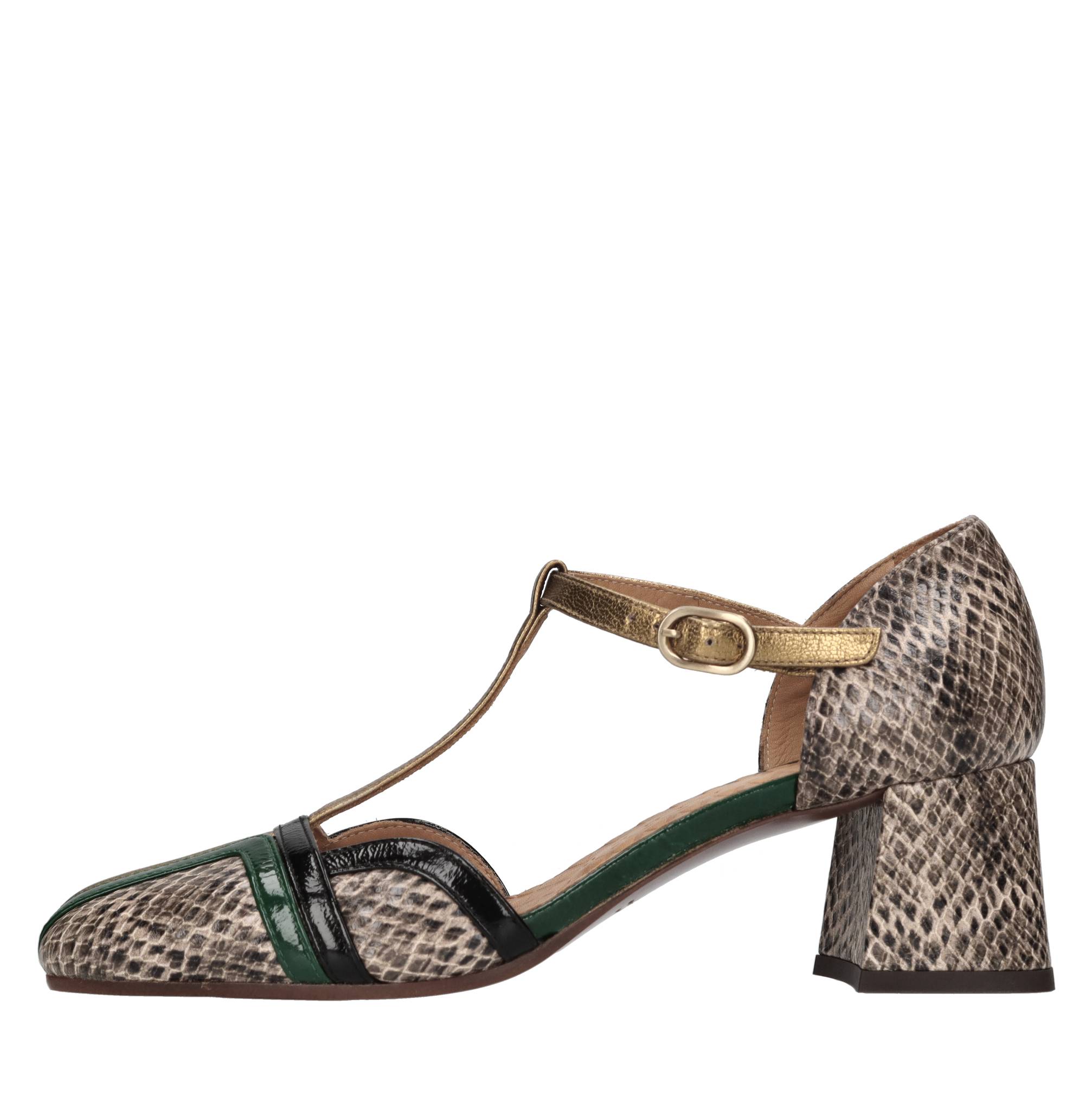 Chie Mihara Schoenen met multicolor hiel