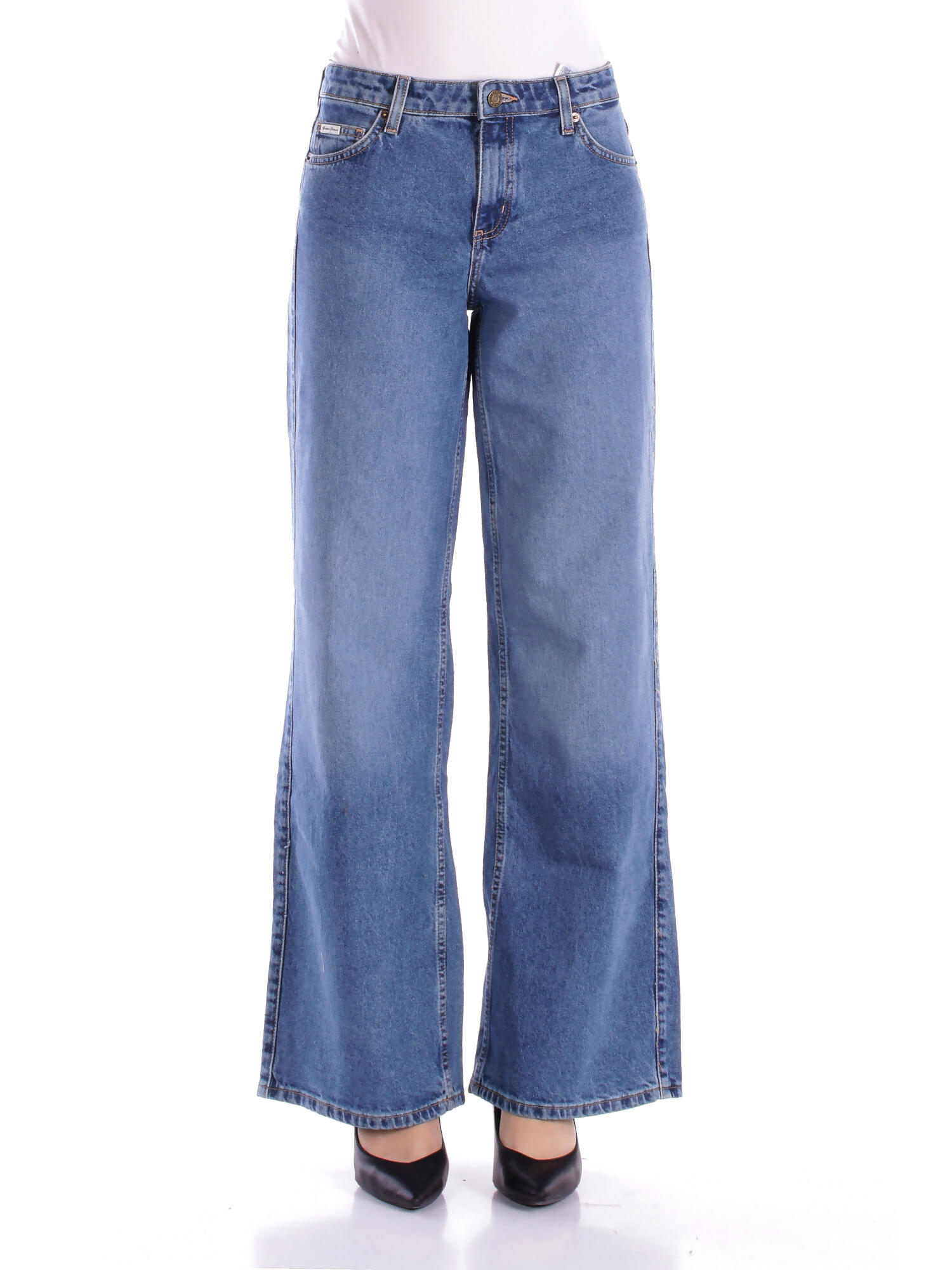 Guess Jeans In Denim Medio Blu