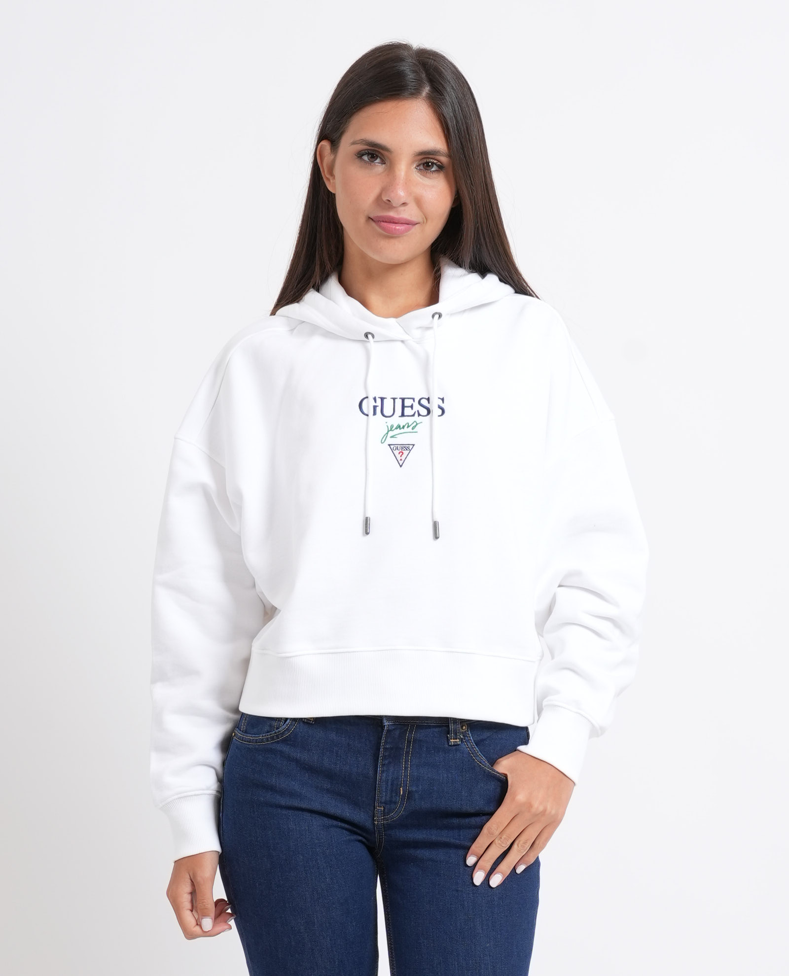 Guess Sweaters In Bianco Neutri