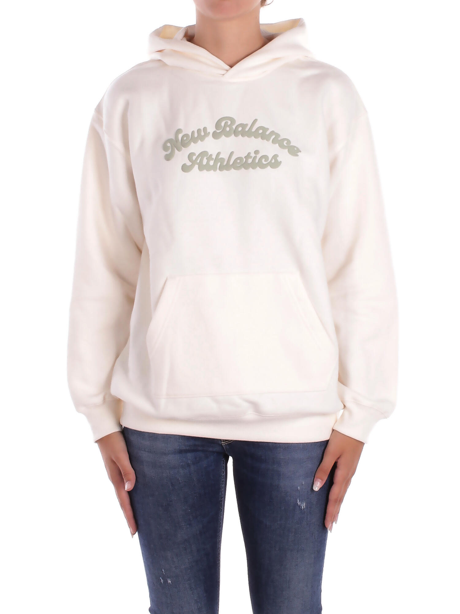 New Balance Sweaters Cream