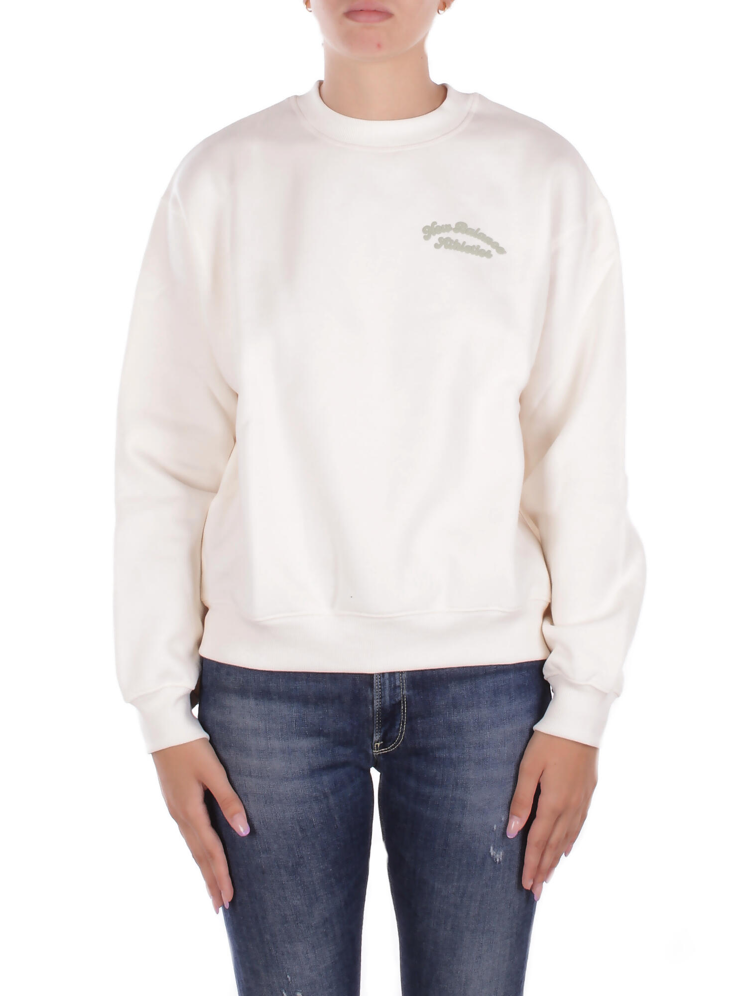 New Balance Sweaters Cream