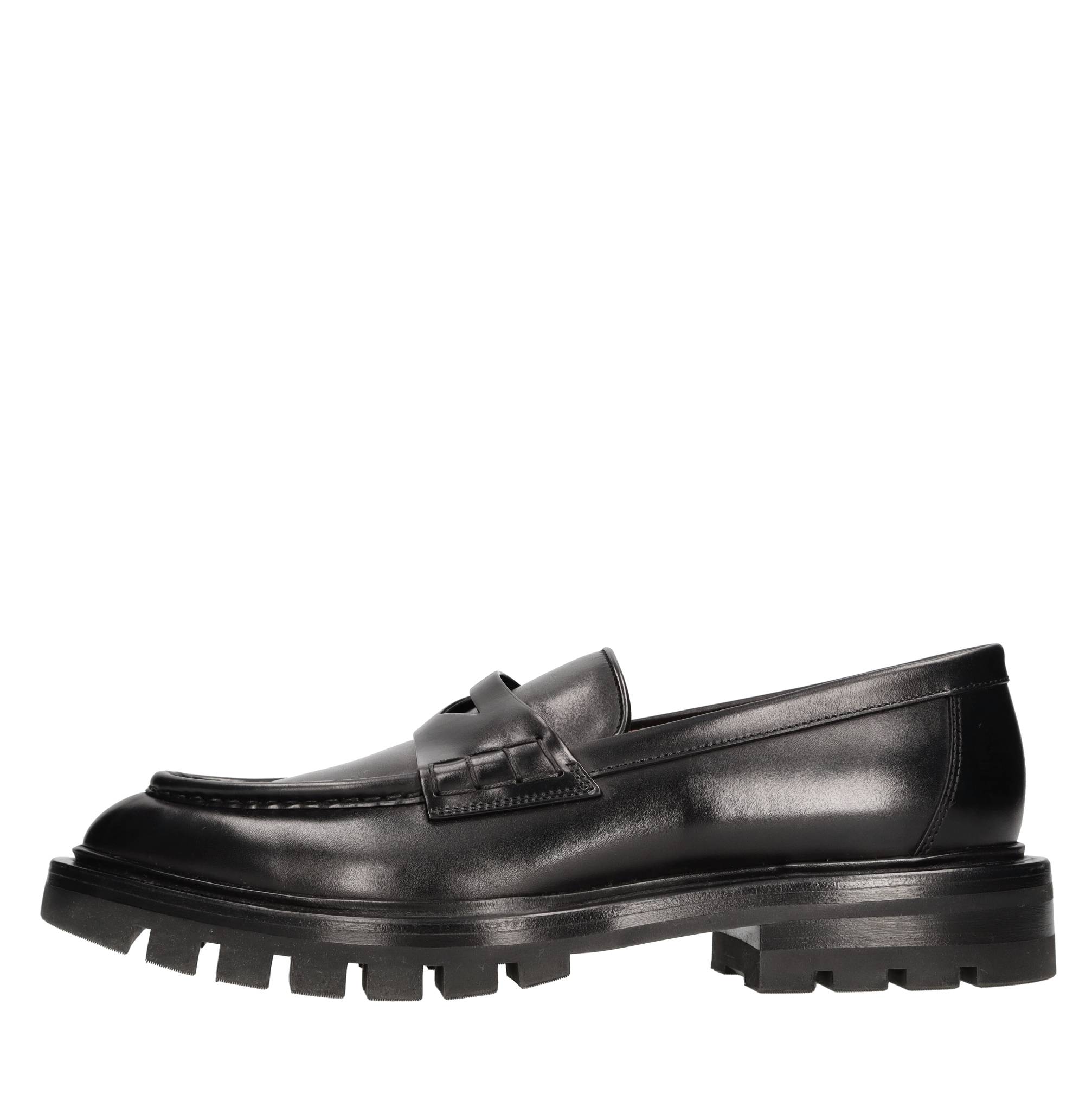 Santoni Flat shoes Black