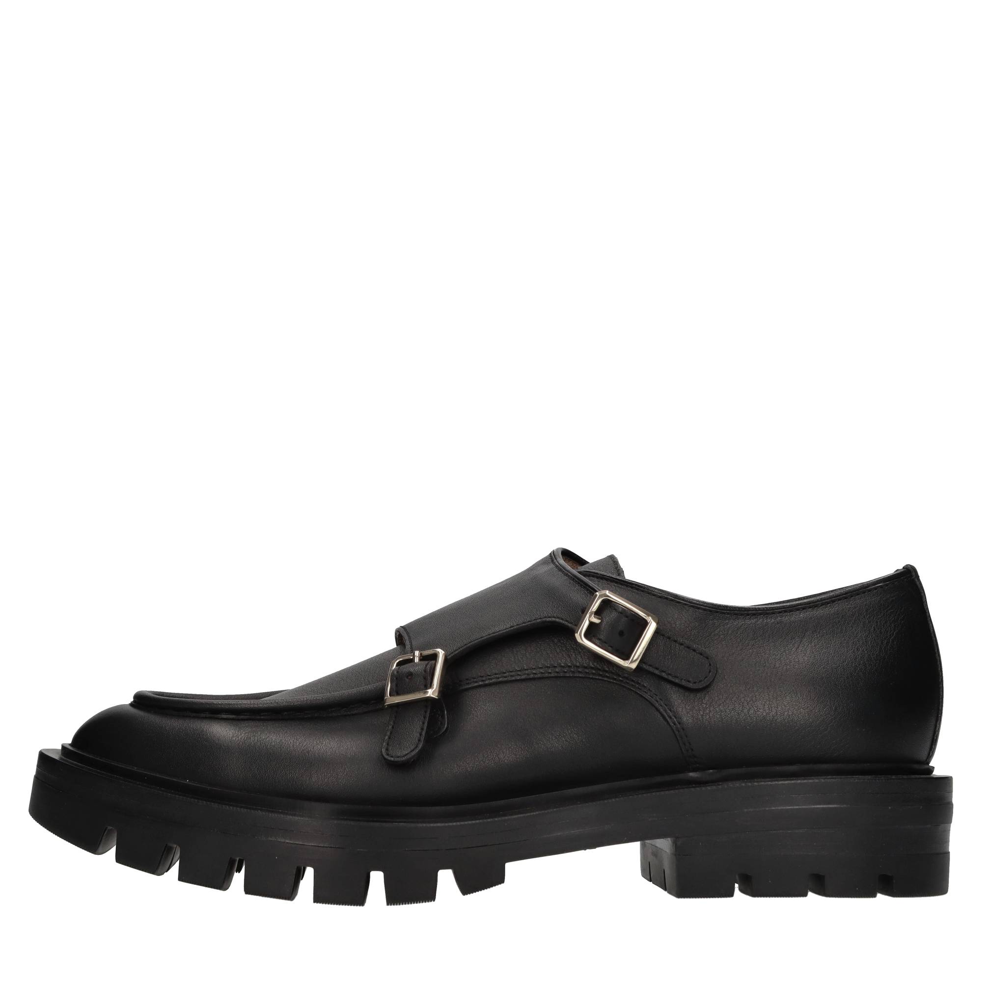 Santoni Niedrig Schuhe Schwarz