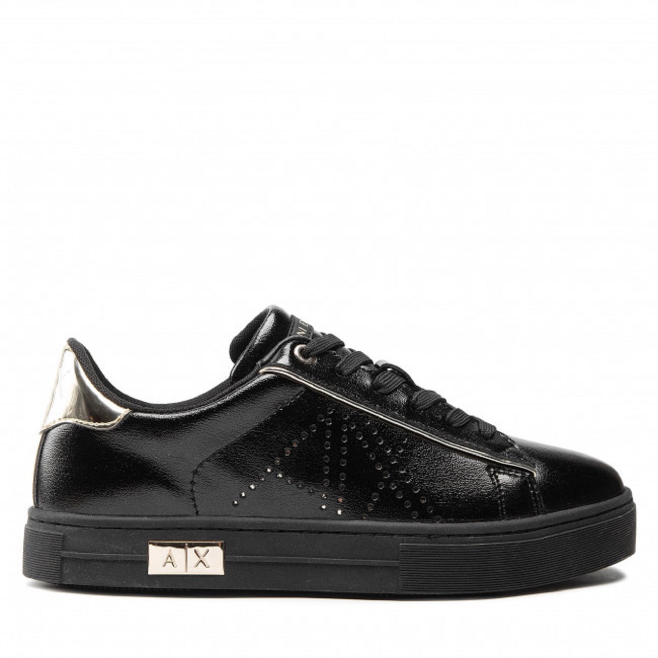 Armani Exchange Zwarte sneakers