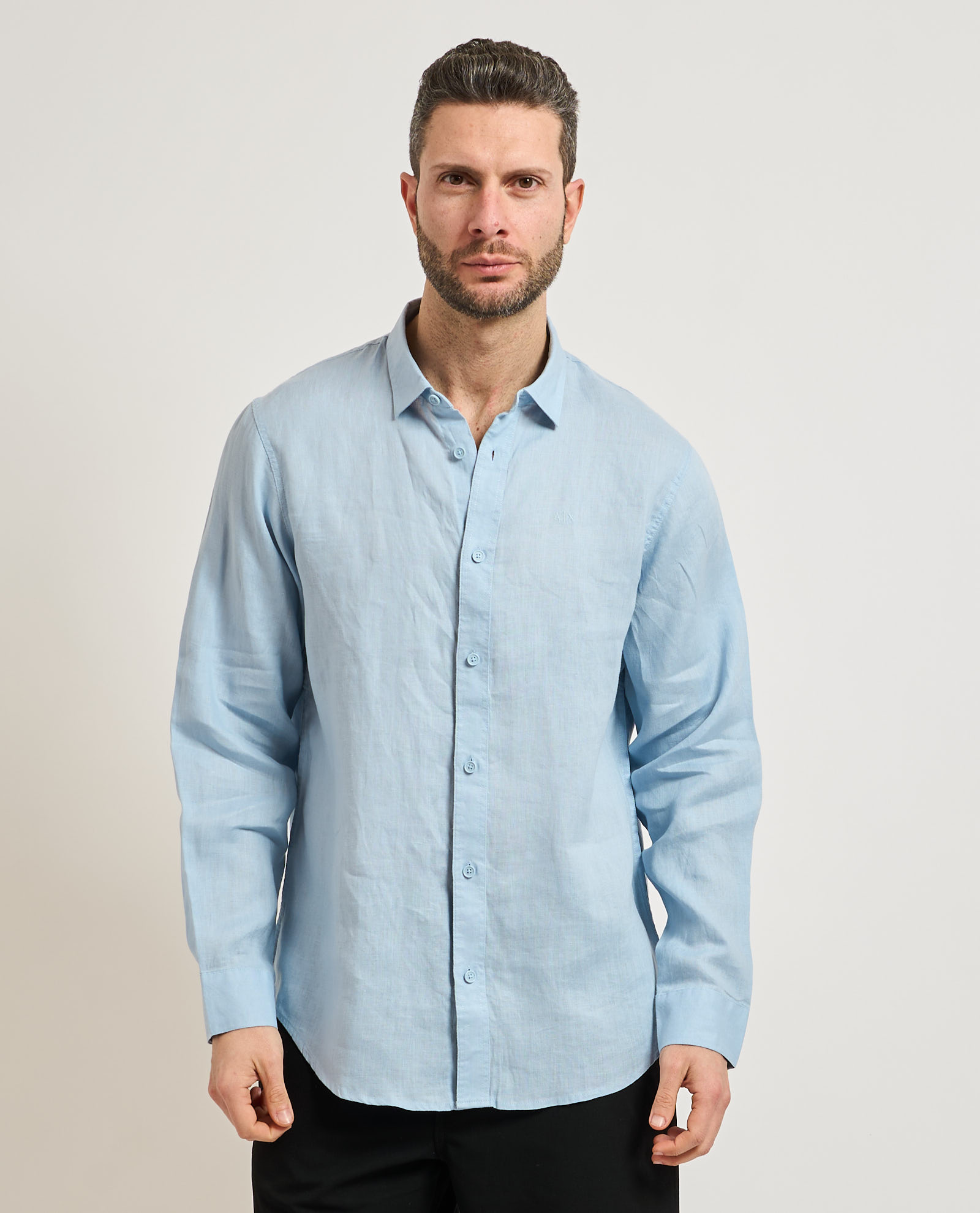 ARMANI EXCHANGE Camicie Celeste