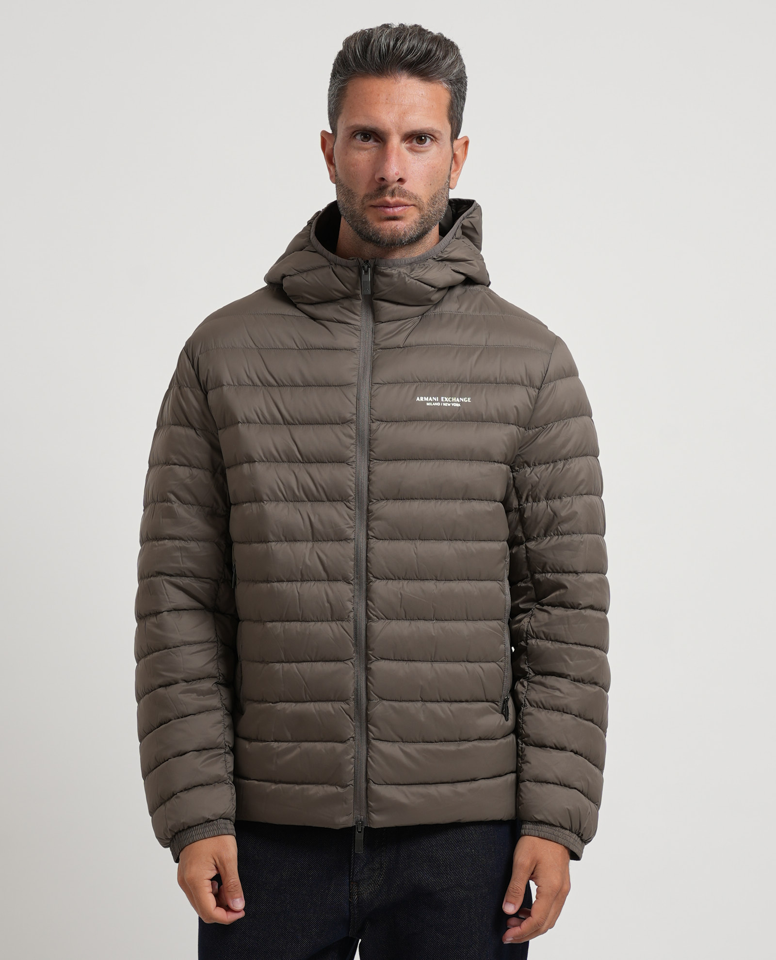 Armani Exchange Graue Jacken