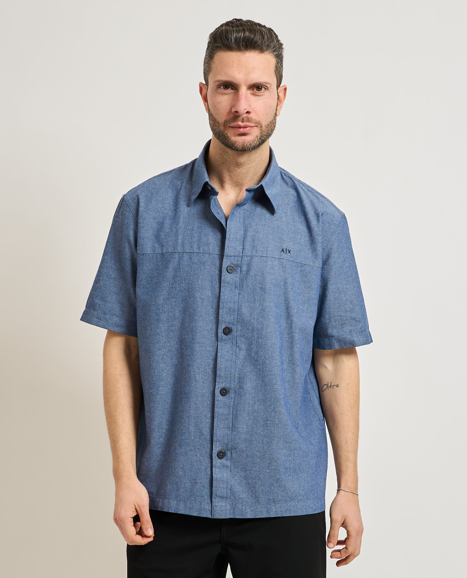 ARMANI EXCHANGE Camicie Blu
