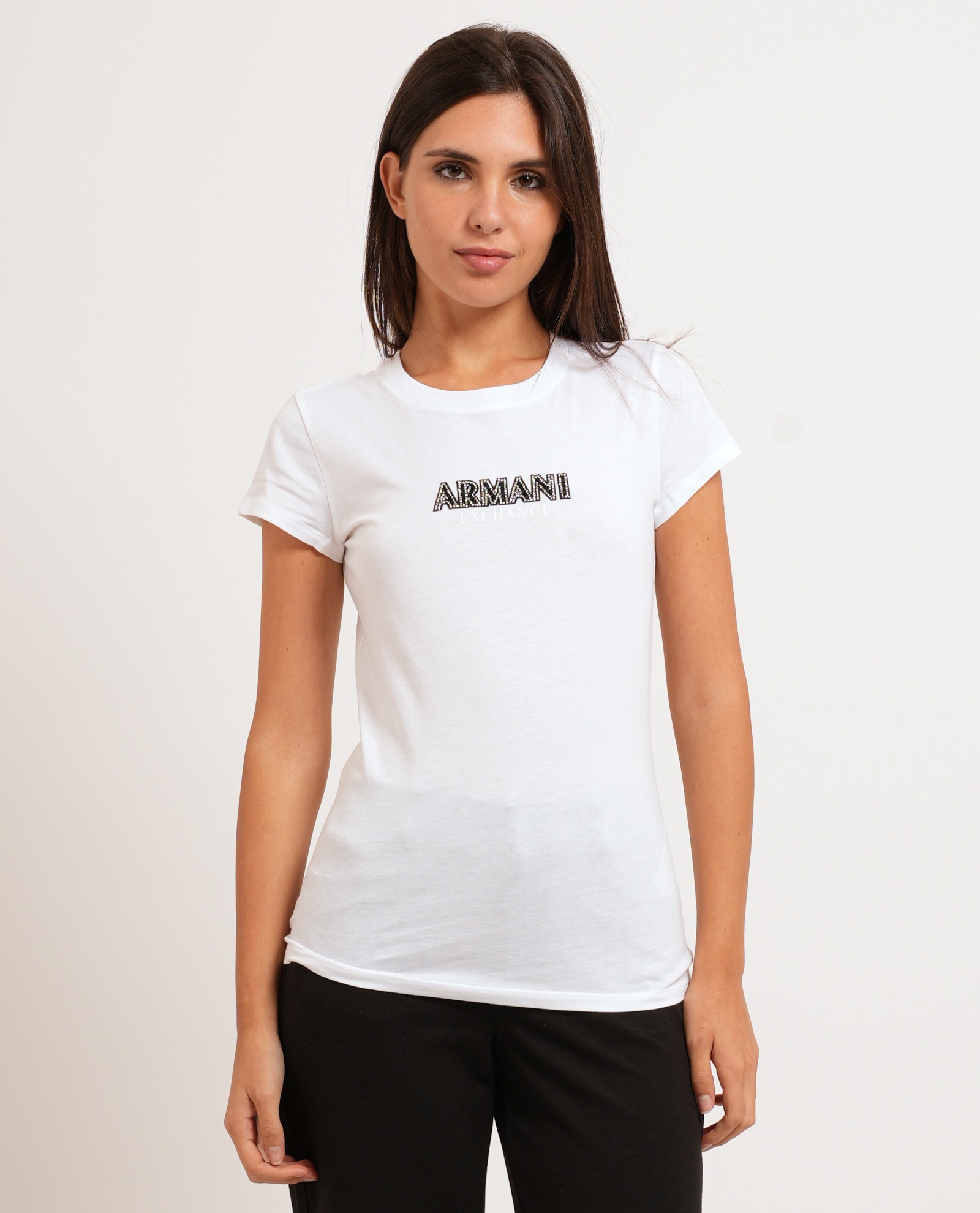 Armani Exchange T-Shirt und Polo Bianco