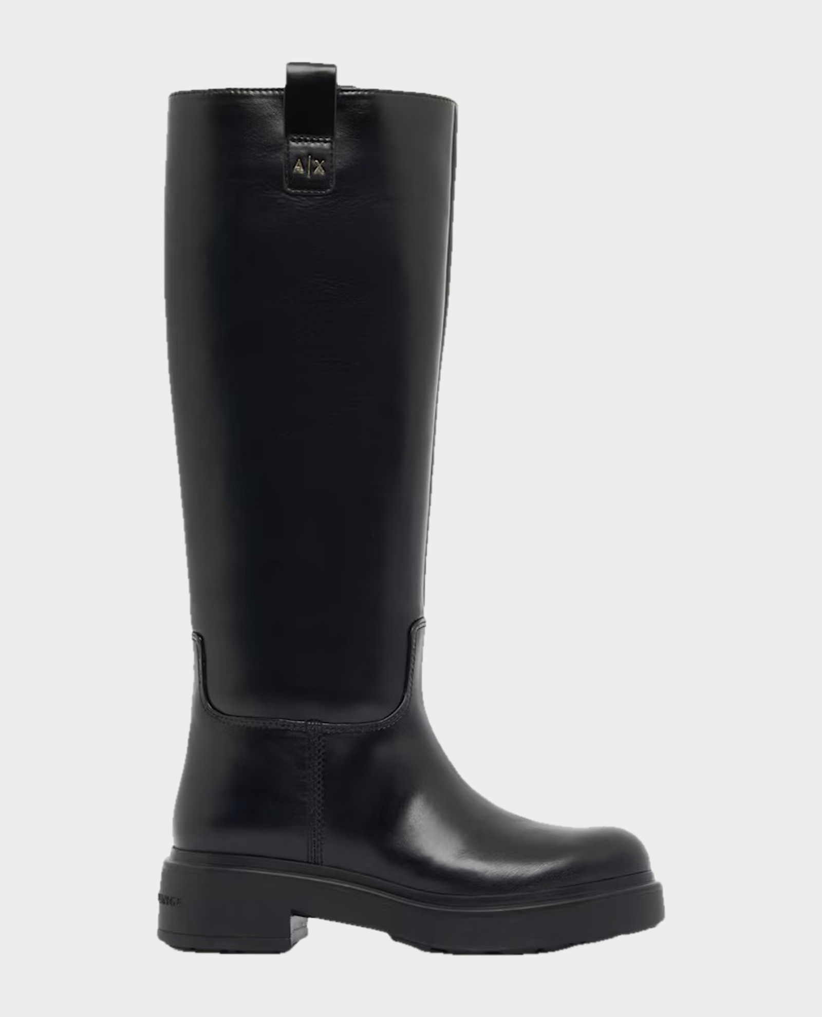 Armani Exchange Stiefel schwarz